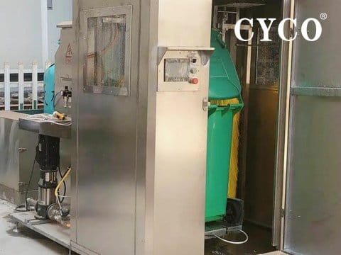 Fully Automatic Cleaning Equipment for Garbage Can